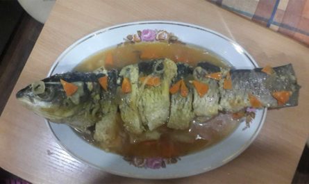 Рыба фаршированная, заливная: пошаговый рецепт с фото